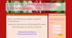 Desktop Screenshot of gite-groupe.info