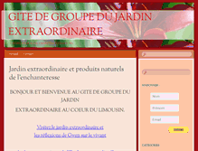 Tablet Screenshot of gite-groupe.info